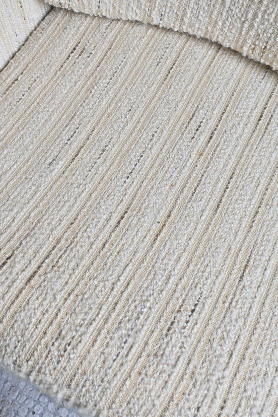 Image 1 of Divano a tre posti di metà secolo in teak e tessuto