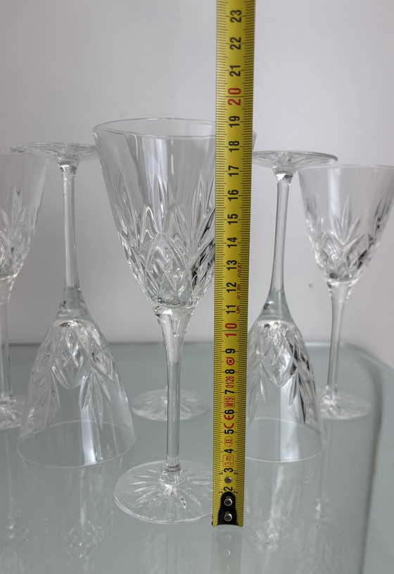 Image 1 of 6 x Edinburgh Crystal Kristall Weingläser Romeo