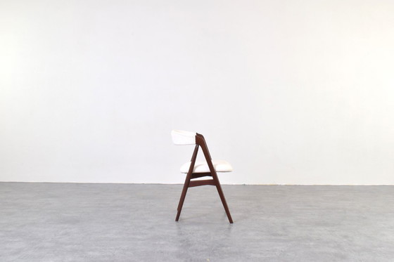 Image 1 of Mid-Century Danish Teak Dining Chairs by Th. Harlev for Farstrup, 1960s, Set of 4.