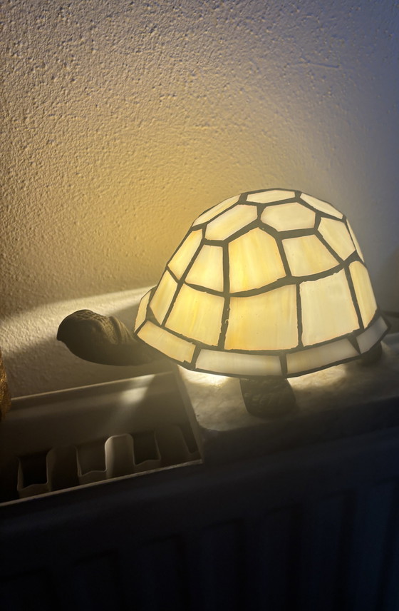 Image 1 of Lampada Tiffany - tartaruga - testuggine