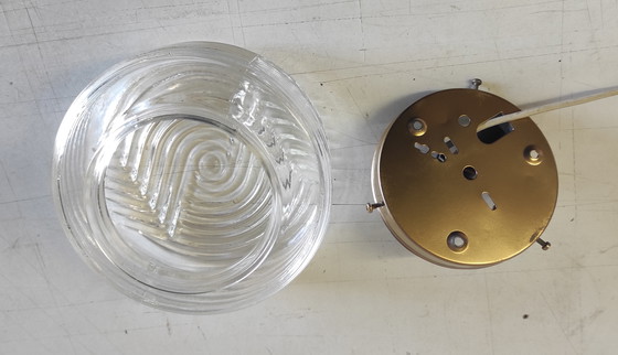 Image 1 of Bauhaus Style Glass Ceiling or Wall Light - Mid-20th Century