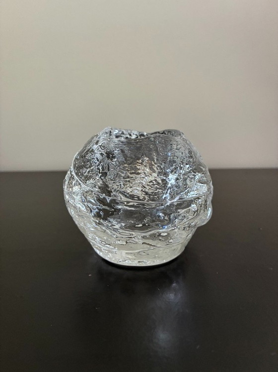 Image 1 of Portacandele vintage Kosta Boda Snowball