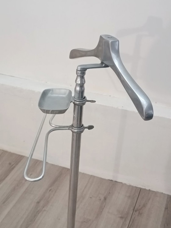 Image 1 of Chrome-plated metal valet stand, France, 1960s