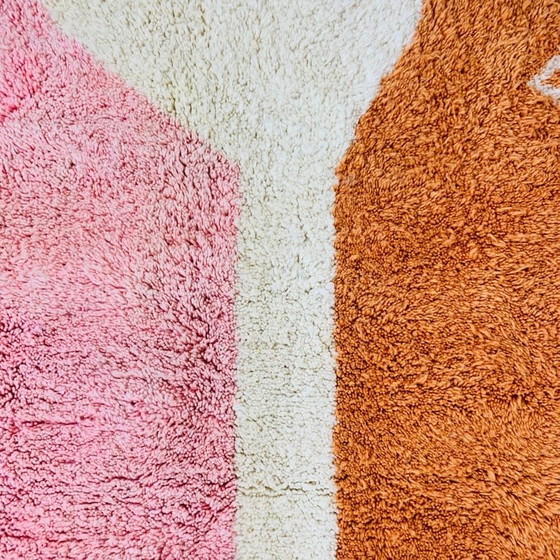 Tapis Berbère Fait À La Main Traditionnelle Artisanale Taille 2/3 M – Ahrend, Wool (photo 5 of 7)