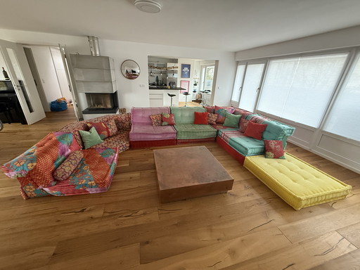 17 pezzi (schienale + cuscino del sedile) Mah Jong Roche Bobois Kenzo Takada