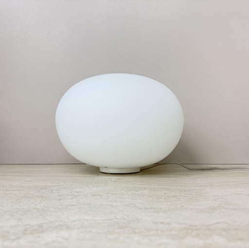 Vistosi Tafellamp Opaline Glass Table Lamp Italian Design