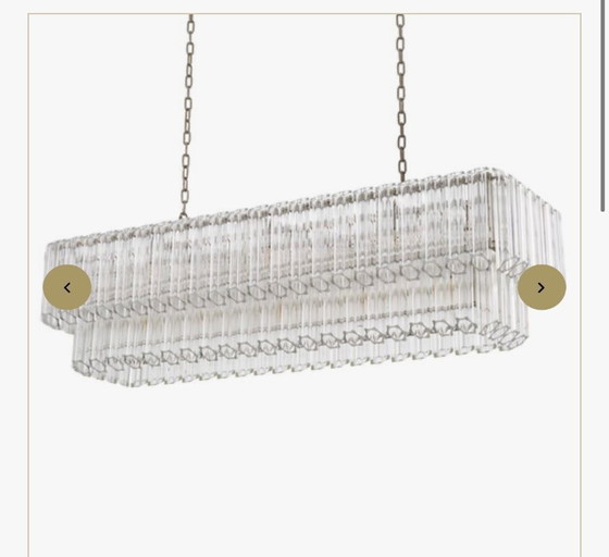 Image 1 of Lampadario Eichholtz Vittoria rettangolare