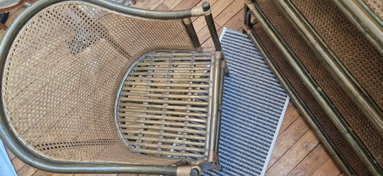 Image 1 of Mobili vintage in rattan per soggiorno