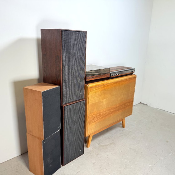 Set Vintage Bang & Olufsen – Beomaster + Beogram + 4x Beovox – Bang and Olufsen, Oggetti decorativi, Plastic (photo 4 of 16)