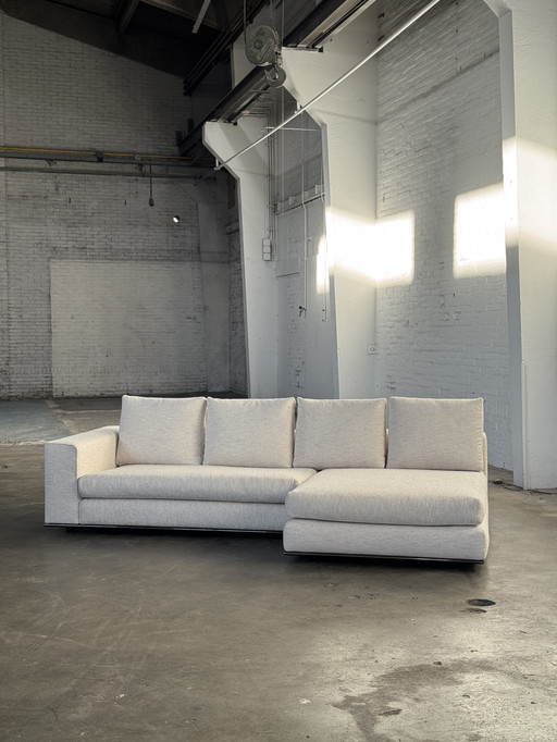 Minotti Hamilton Canapé d'angle - Ecru