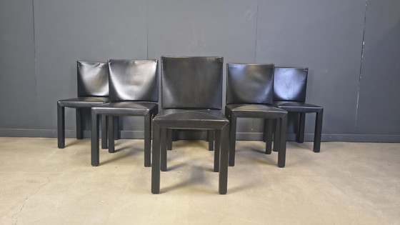 Image 1 of Arcadia dining chairs by Paolo Piva for B& B Italia set of 6