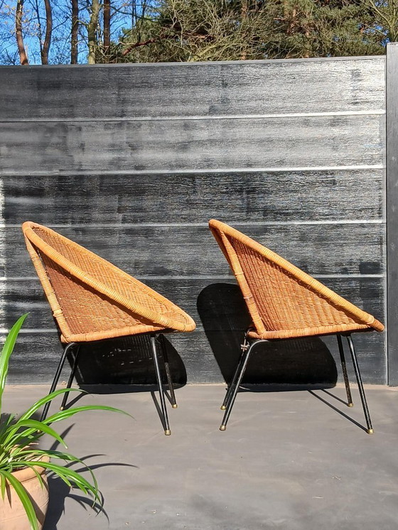 Image 1 of 2 sillones/sillas de mimbre Pitrite