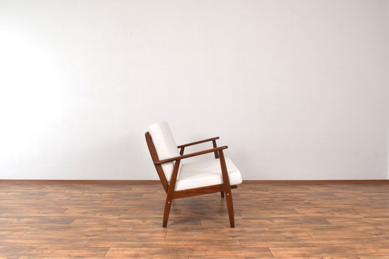 Image 1 of Sofá danés de dos plazas de teca, mediados de siglo, década de 1960.