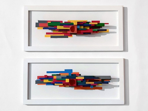 sculpture murale set of 2 Vormalux nr 2 + 3