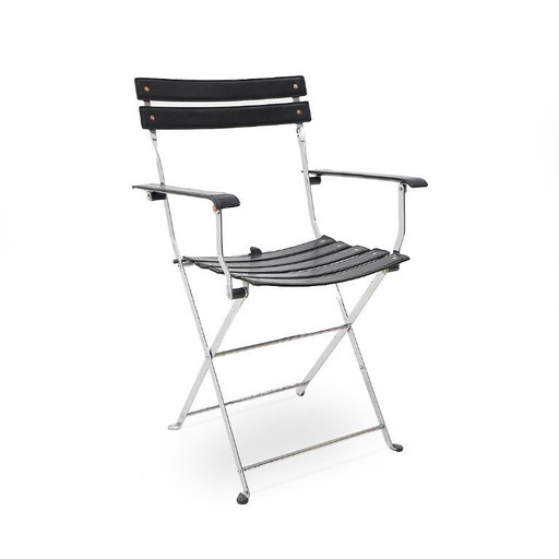 “Celestina” chair in chromed metal by Marco Zanuso for Zanotta, 1970s