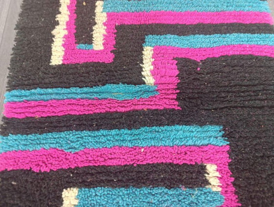 Image 1 of Handmade Moroccan pure wool rug, 150/250 cm