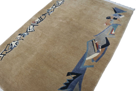 Image 1 of Modern designer Nepal rug 202 x 141 cm