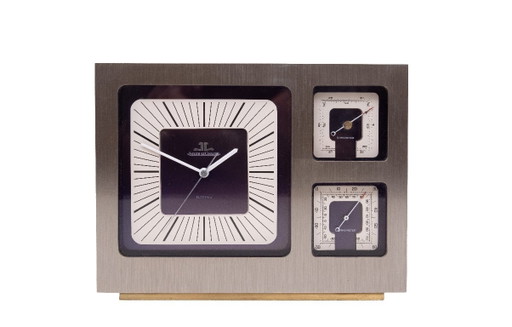 Een 20e-eeuws weerstation, uurwerk van Jaeger-Le-Coultre
