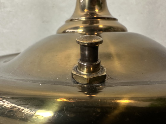 Image 1 of Lampada da terra vintage in ottone