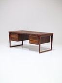 Bureau double face Kai Kristiansen 70 FM Furniture en palissandre
