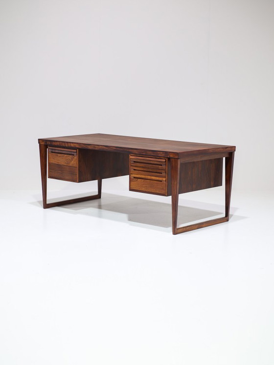 Image 1 of Scrivania bifacciale Kai Kristiansen 70 FM Furniture in palissandro