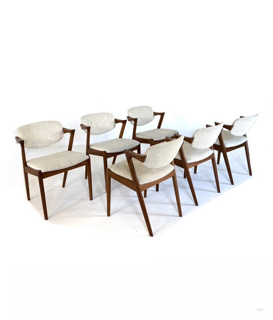 Image 1 of 6x modelo nº 42, Kai Kristiansen, Schou Andersen '60