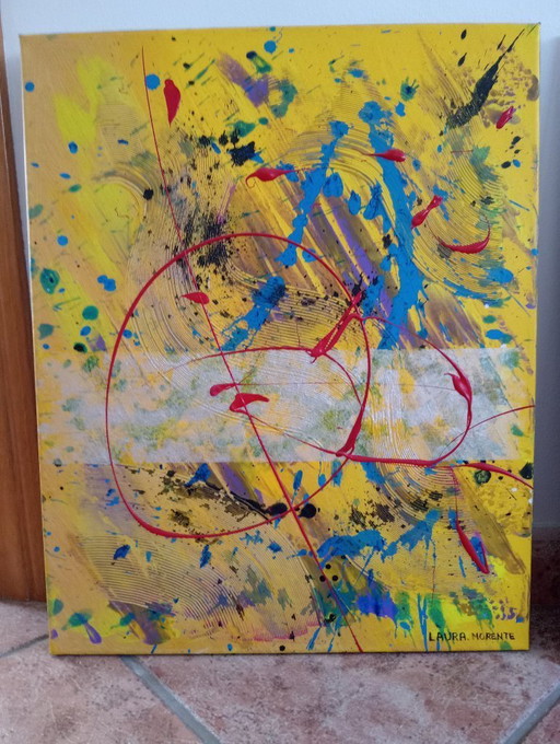 Contemporary Abstract Triptych