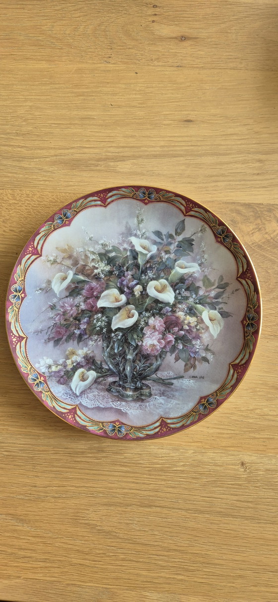 6x Bradex Decorative Plates by Lena Liu 'Miniature Mermaids' – Wall decoration, Porcelain (photo 6 of 7)