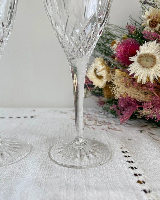 3 Bicchieri in Cristallo Tagliato Vintage – Bicchieri e caraffe, Crystal (photo 4 of 10)