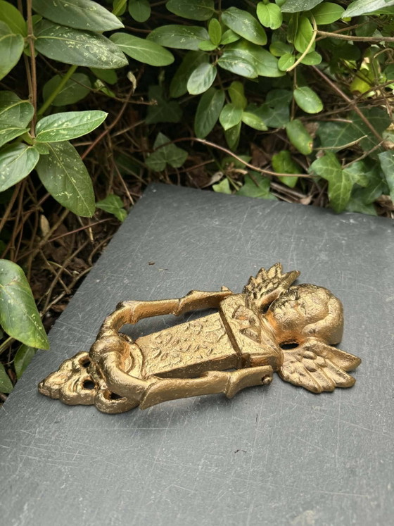 Antiguo aldaba de ángel – Objetos decorativos, Metal, Barok (photo 3 of 7)