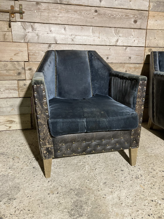 Image 1 of Franse art deco armchair