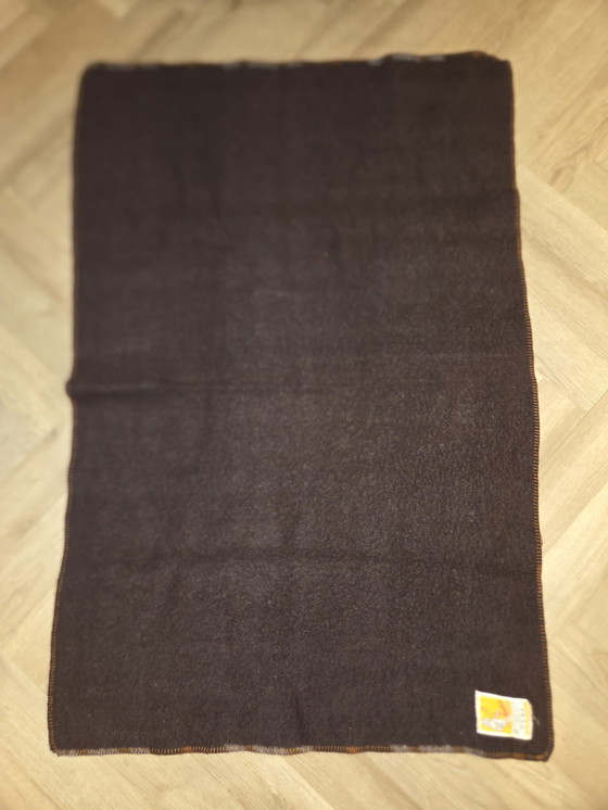 Image 1 of 1 coperta retrò in pura lana vergine Zaalberg