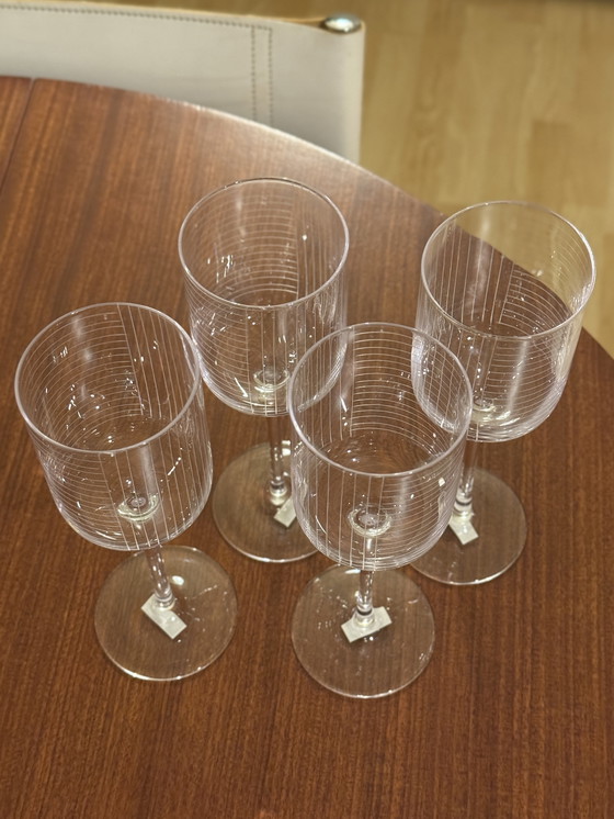 Image 1 of Set di 4 bicchieri da vino House Doctor - design minimalista - vetro trasparente
