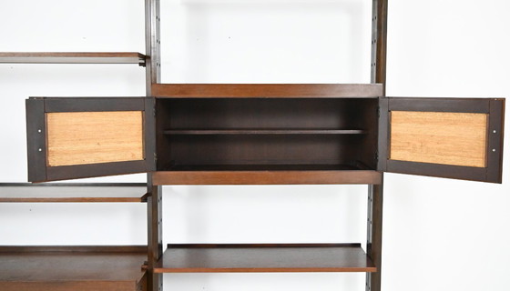 Image 1 of Mueble de pared diseñado por Leonardo Fiori para Isa Bergamo, década de 1960.