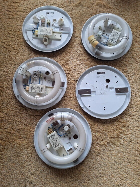 Image 1 of 4 appliques/plafonniers design Bega type 359 et 1 plaque de plafond