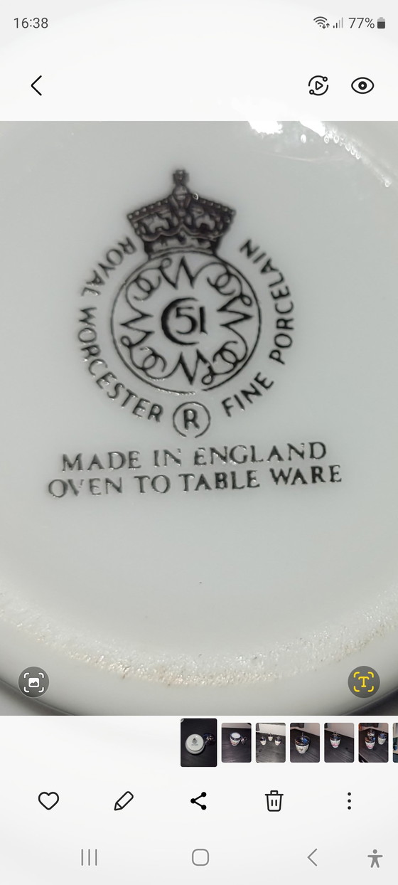 Image 1 of Porseleinen "egg cobblers" set van 3