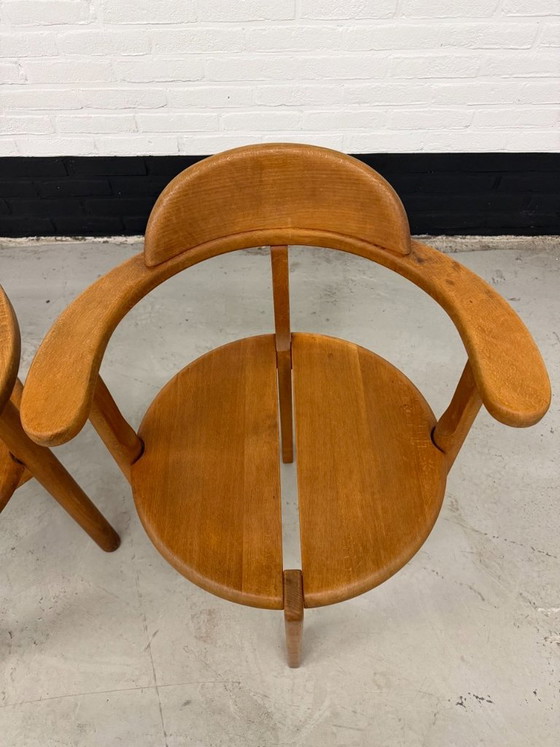 6 x Brahlstorf Design Chairs, 1970s – Dining chairs, Wood, Vintage (photo 8 of 20)