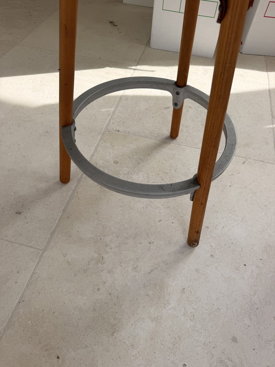 Taburete de bar Sjoerd Vroonland – Taburetes de bar, Cuero (photo 4 of 5)