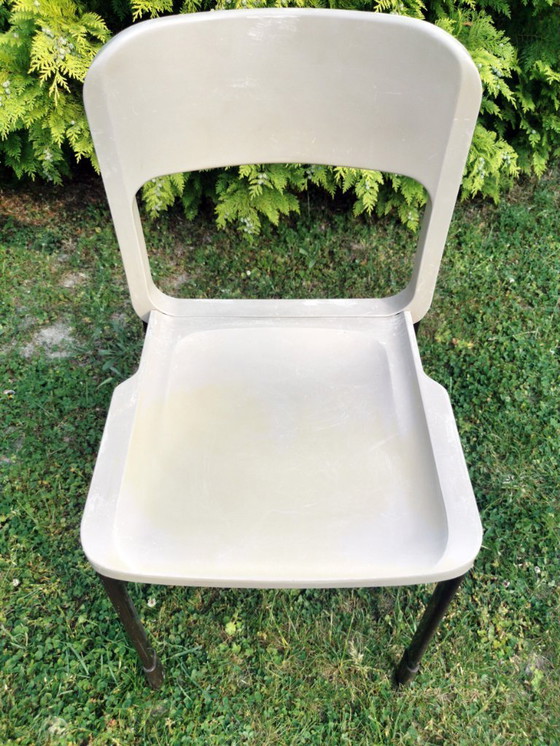 Image 1 of Set van 6+2 vintage 1970 space age stoelen