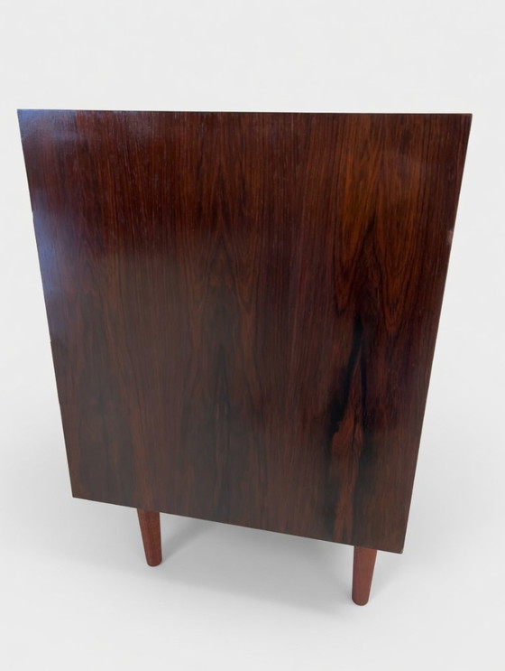 Image 1 of Palissanderhouten tambourkast van Kai Kristiansen voor Feldballes