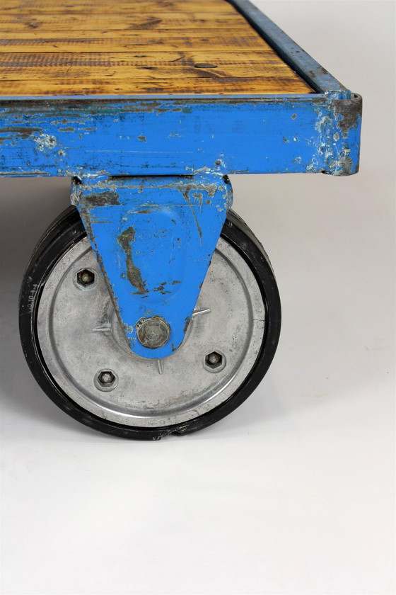 Image 1 of Industrial Coffee Table Cart, 1950S