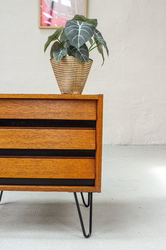 Vintage ladekast, dressoir, bijzettafel, teak, midden 20e eeuw – Ladekasten, Wood (photo 5 of 10)
