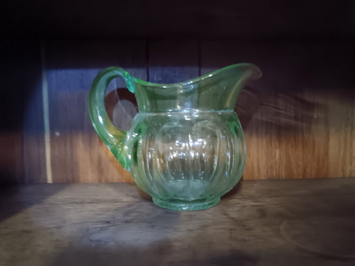 Pichet colonial manganèse Heisey