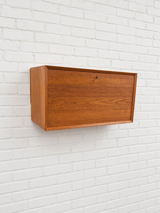 Mobile bar in teak di Poul Cadovius per Cado, anni '60 – Credenze, Wood (photo 3 of 10)