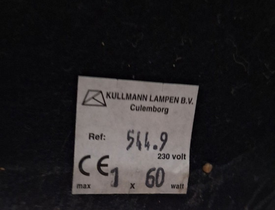 Kullmann Lampe – Tischlampen, Stoff, Messing (photo 7 of 12)