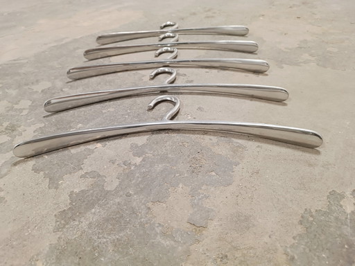 5 appendiabiti vintage in metallo