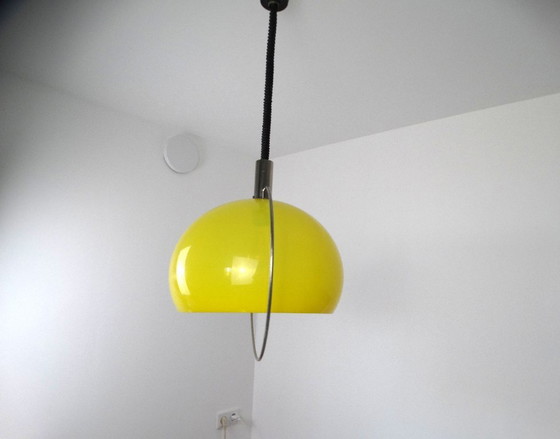 Image 1 of Lampe à suspension vintage Temde Leuchten