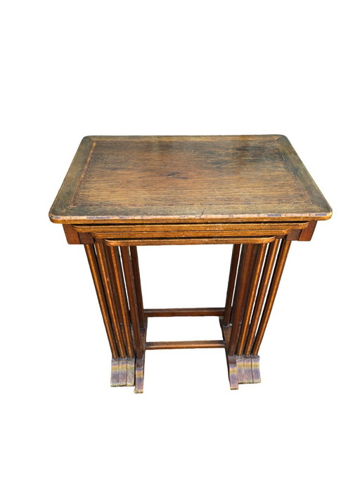 Antique nesting tables