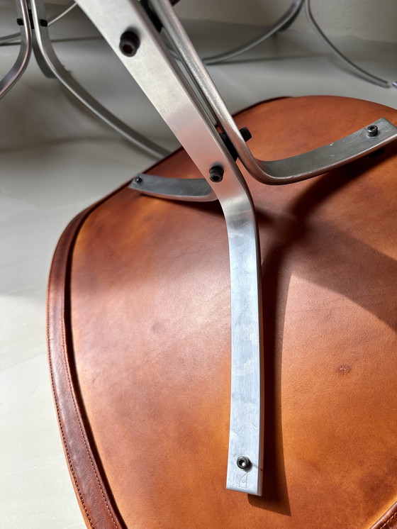 Image 1 of Vintage chairs PK9 PK 9 Poul Kjærholm Kjaerholm from EKC 8 pieces