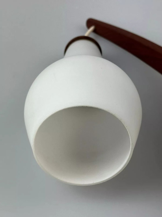 Image 1 of 60's 70's Lampe Teck Lampe murale Uno & Östen Kristiansson for Luxus